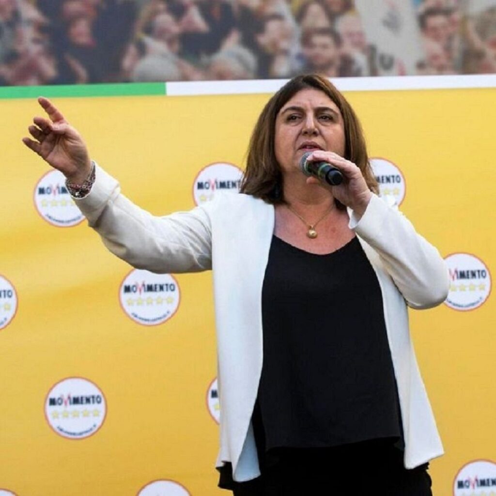 Nunzia Catalfo in Abruzzo