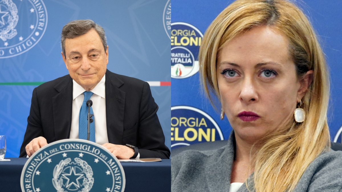 Draghi e Meloni