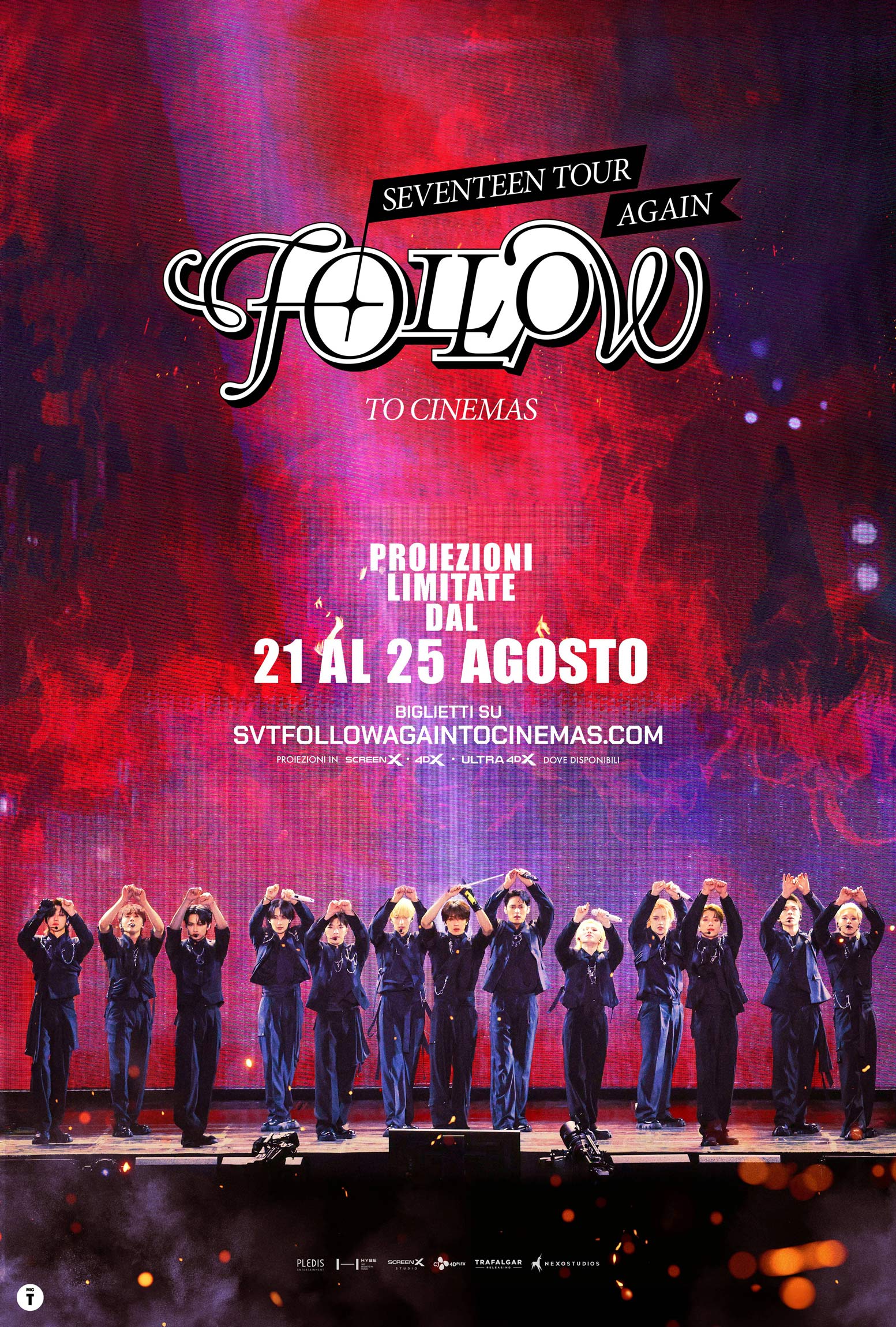 Il fenomeno K-Pop dei Seventeen al cinema dal 21 al 25 agosto