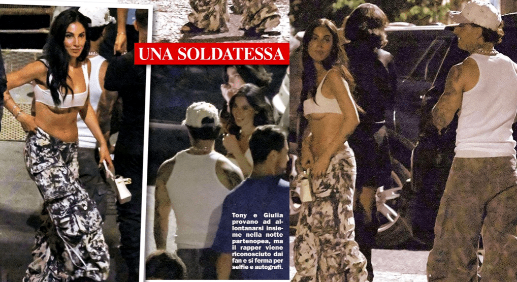 le-foto-di-Chi-1-2 Giulia De Lellis fa coppia con Tony Effe? La lunga notte insieme a Napoli...