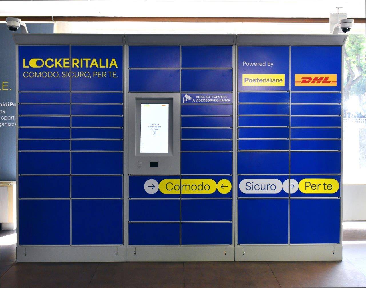 Poste Italiane-DHL Ecommerce: al via Locker Italia, la rete per la consegna e ritiro pacchi