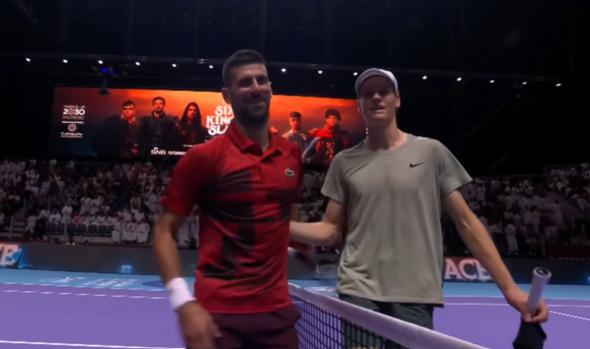 Sinner-Djokovic streaming gratis